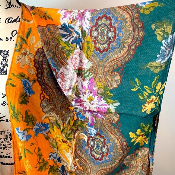 Windsor Dobby Jacquard Kimono Duster NWT - Picture 7 of 7